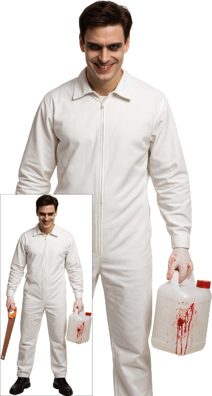 Disfraz White jumpsuit AD