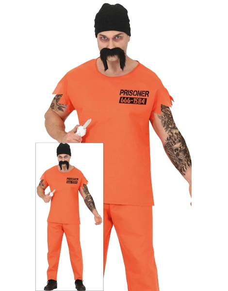 Disfraz Prisionero Naranja