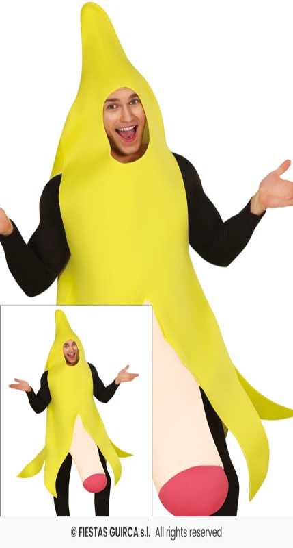 DISFRAZ DE HAPPY BANANA ADULTO