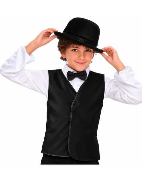 Chaleco negro infantil