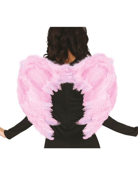 Alas Plumas Rosa 60x50 cms.