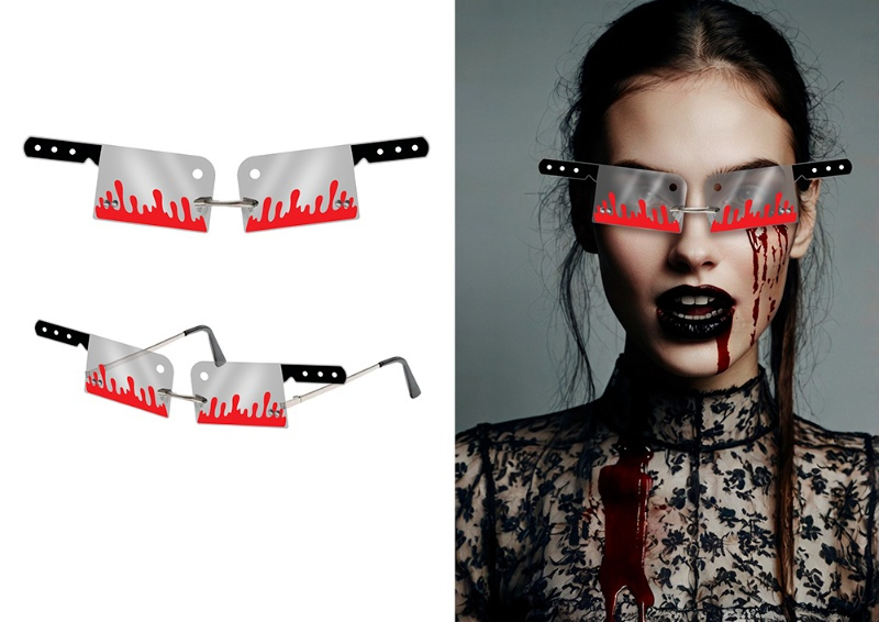 Gafas Cuchillos Ensangrentados Metal HQ