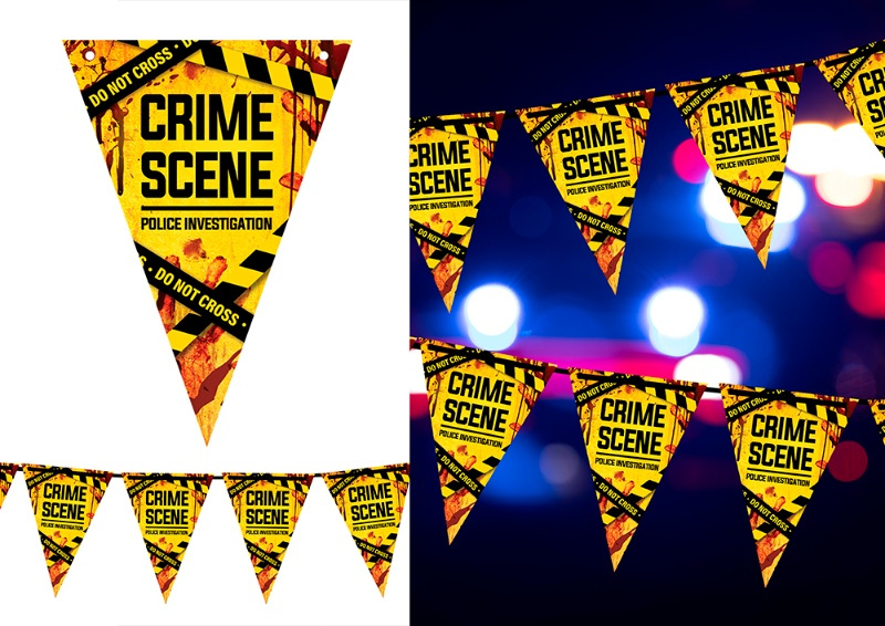 Gallardete Crime Scene 300x20x30 papel