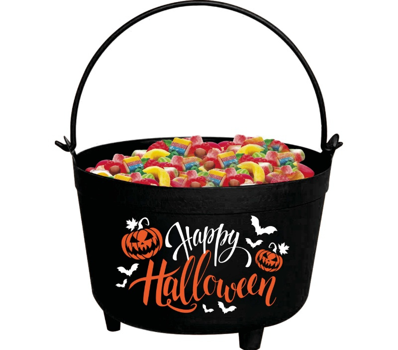Caldera happy halloween, 24x23x15 cm