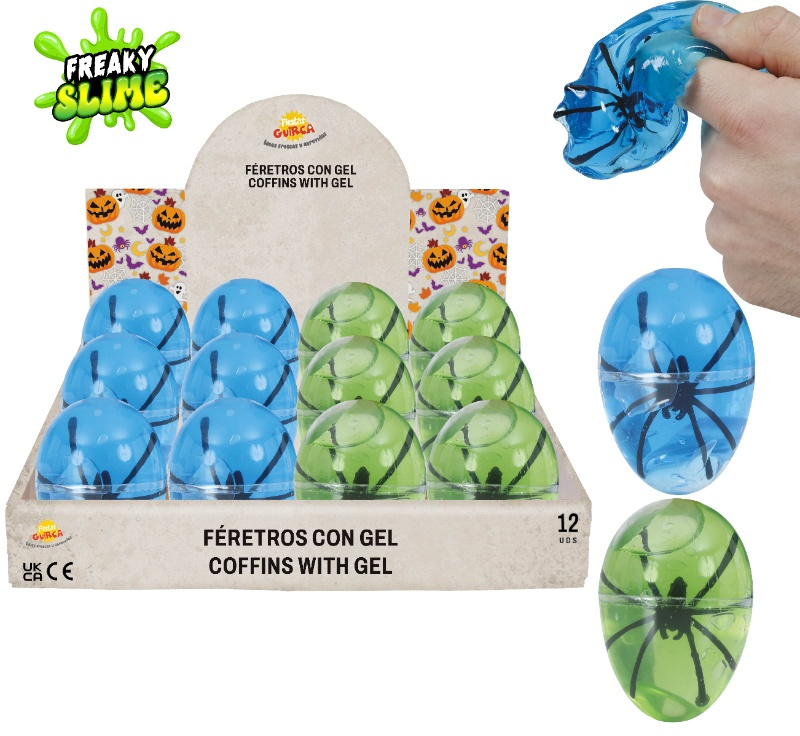 Huevo con slime, 6 cm