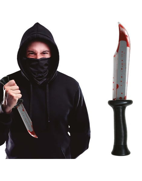 Cuchillo Con Sangre, 34 cm