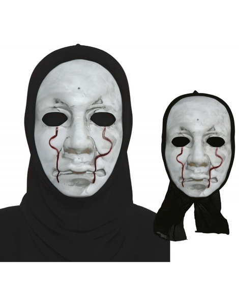 Mascara Asesino Con Capucha, pvc