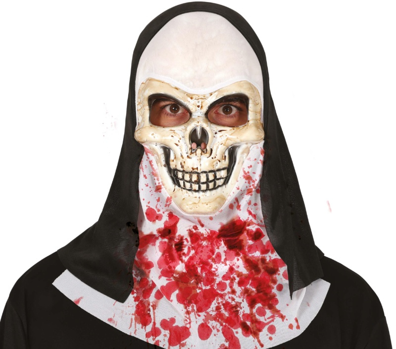 Mascara Monja Calavera, pvc