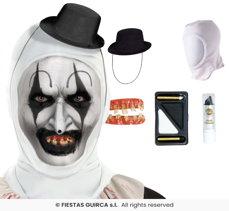 Set payaso terror, 5 piezas