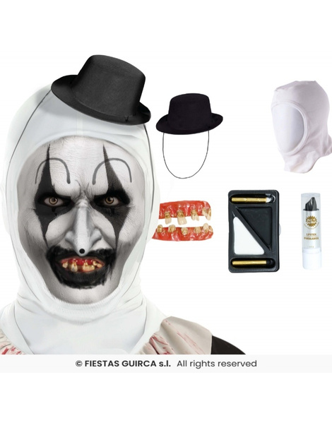 Set payaso terror, 5 piezas