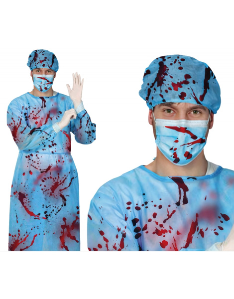 Set cirujano con sangre AD