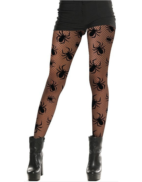 Pantys Rejilla Arañas adulta