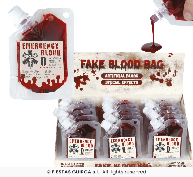 Bolsa de sangre, 30 ml