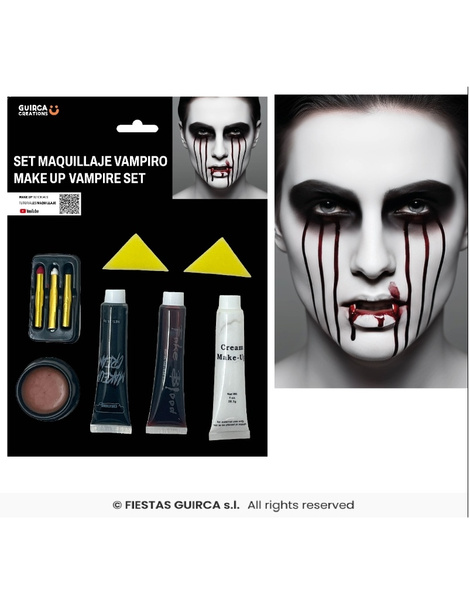 Set maquillaje vampiro