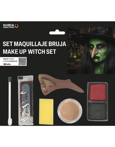 Set maquillaje bruja