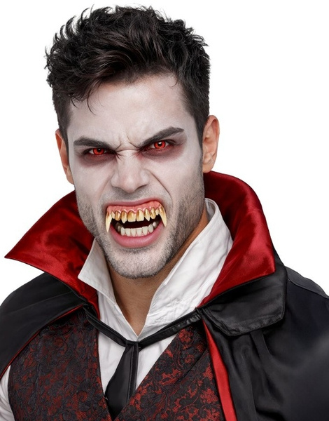 Dentadura vampiro resina termoplastica