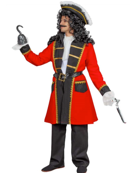 Chaqueta Capitan Garfio adulto