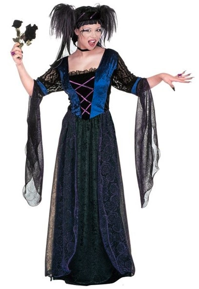 Disfraz Princesa Gótica AD