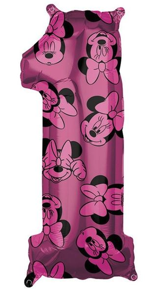 Globo Nº 1 forma Minnie 66cms