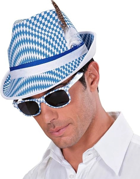 Sombrero Oktoberfest con pluma
