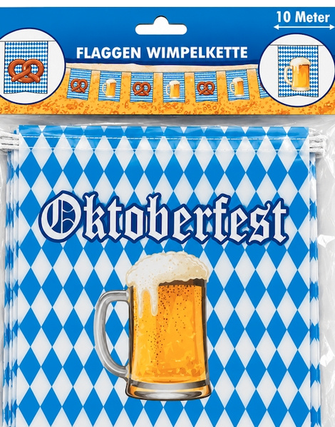 Banderin Cuadrado Oktoberfest 10 metros