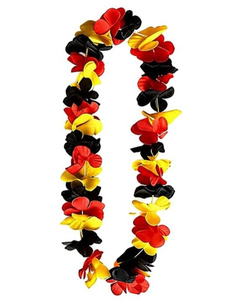 Collar Hawaiano flores tricolor