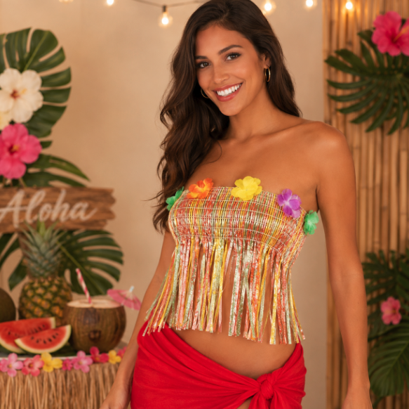 Top Hawaiano Colores Surtidos