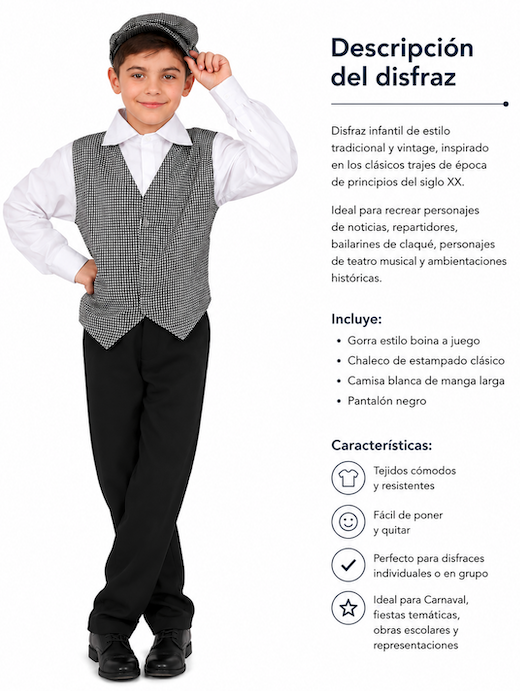 Disfraz Chulapo Infantil