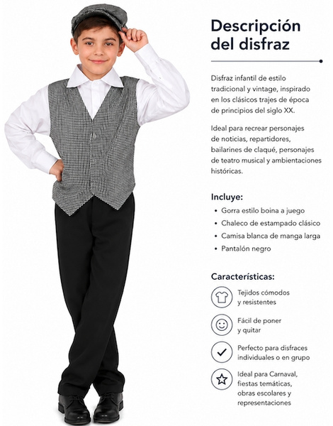 Disfraz Chulapo Infantil