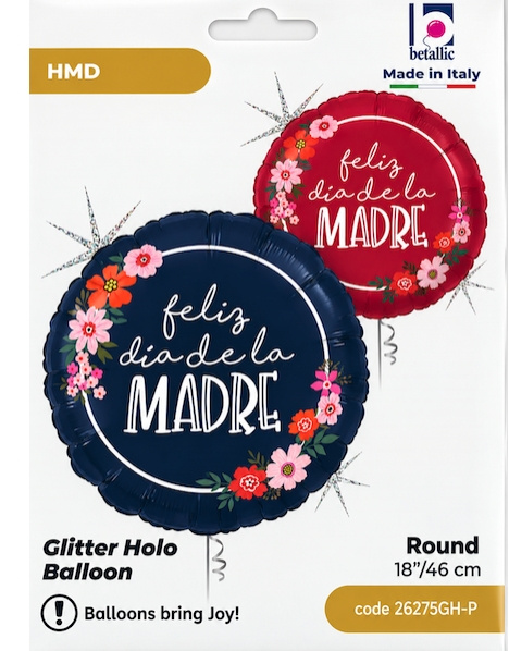 Globo Feliz Dia De La Madre 46 cms
