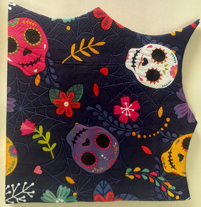 16 Servilletas Muerte Mejicana 33X33
