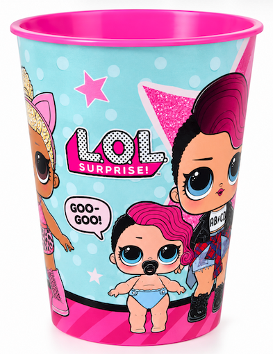 Vasos Lol Surprise pvc 455ML.