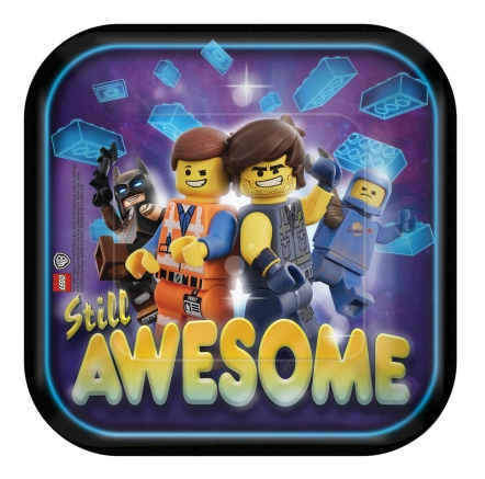 Platos Lego Película 8 uds