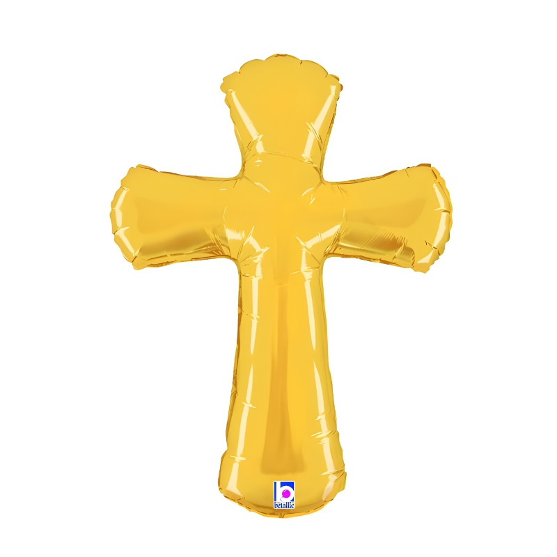 Globos Foil Forma Cruz 99 Cms