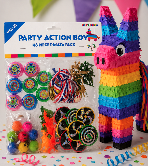 Conjunto Piñata Party  48unidades