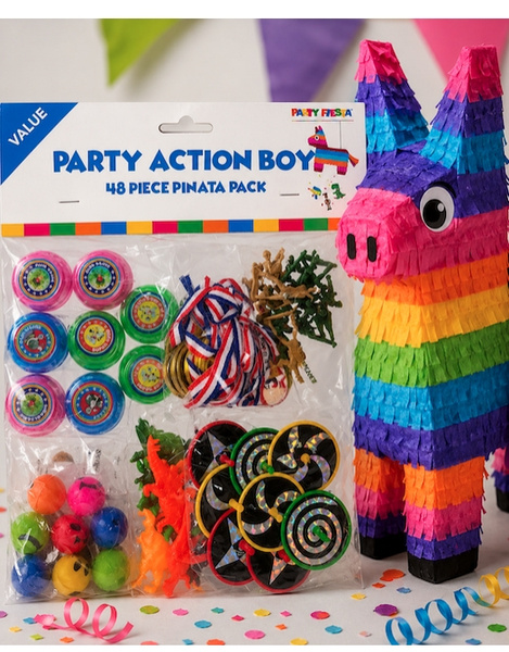 Conjunto Piñata Party  48unidades