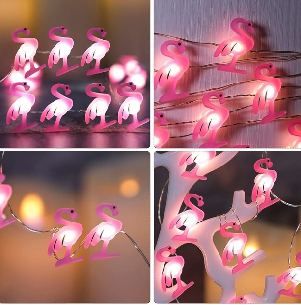 Luces Decorativas Flamingos 2M