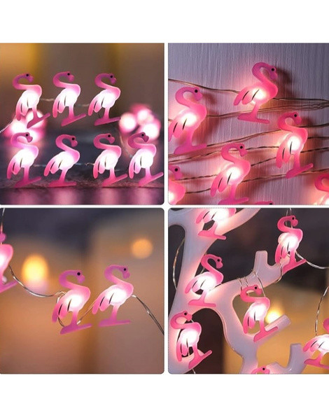 Luces Decorativas Flamingos 2M