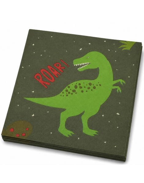 Servilleta Dinosaurio 20 ud