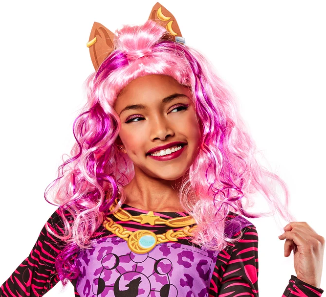 Peluca Clawdeen Infantil