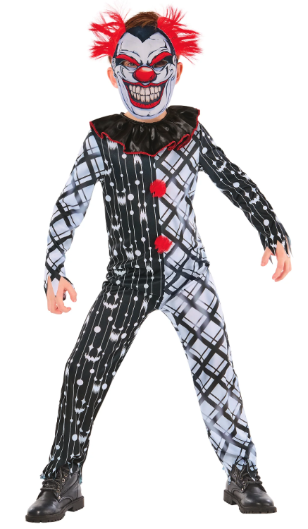 Disfraz Payaso Siniestro Infantil