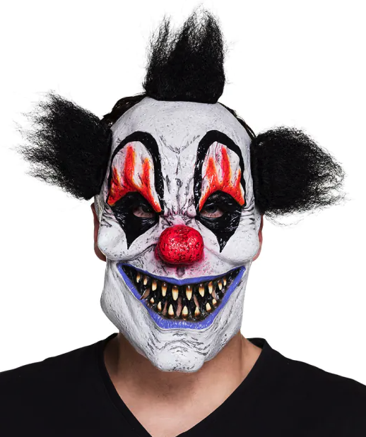 Máscara Payaso asesino látex