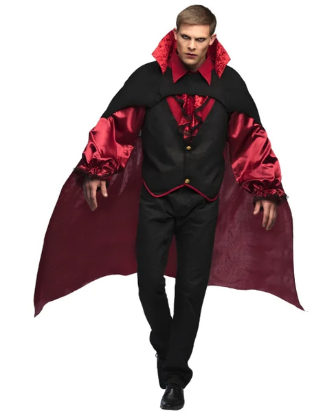 Disfraz Vampiro rojo adulto
