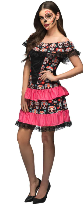 Disfraz Catrina Lorena para mujer