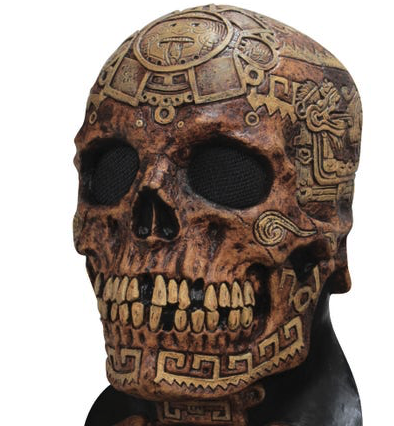 Máscara Calavera Azteca deluxe