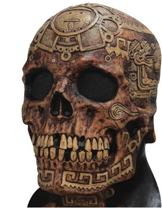 Máscara Calavera Azteca deluxe