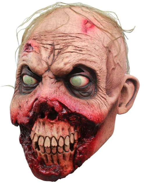Máscara Zombie sangriento deluxe