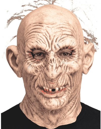 Máscara anciano látex