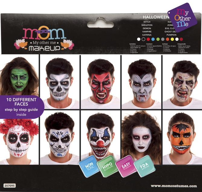 Kit maquillaje Halloween deluxe MOM