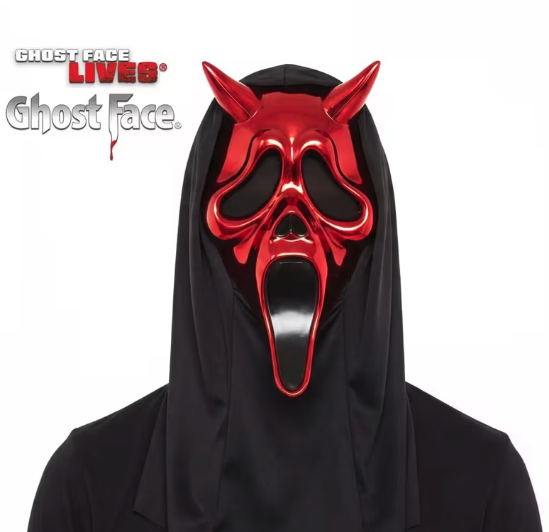 Máscara Diablo cromada Ghost Face®